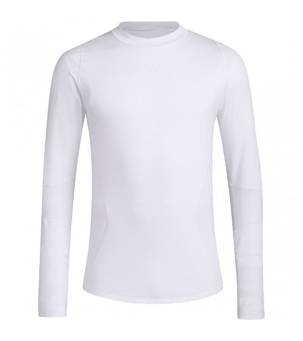 Koszulka męska adidas Techfit COLD.RDY Long Sleeve biała IA1133