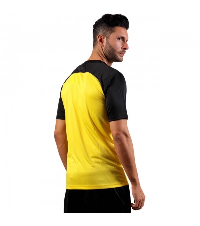 Koszulka Givova Capo Interlock żółto-czarna MAC03 0710
