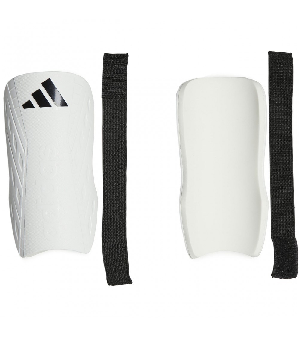 Ochraniacze piłkarskie adidas Tiro Club Shin Guards biało-czarne HN5600