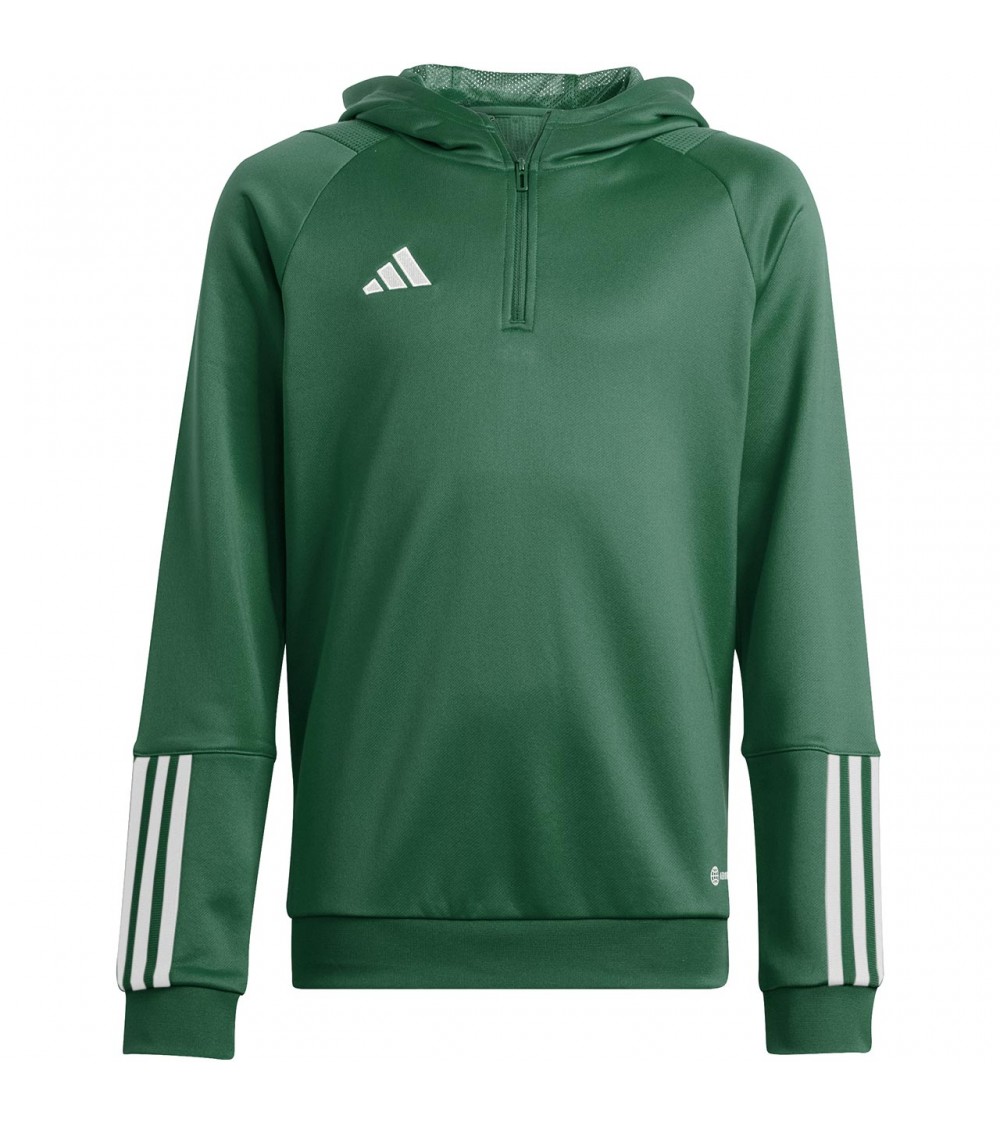 Bluza dla dzieci adidas Tiro 23 Competition Hoodie zielona HU1357