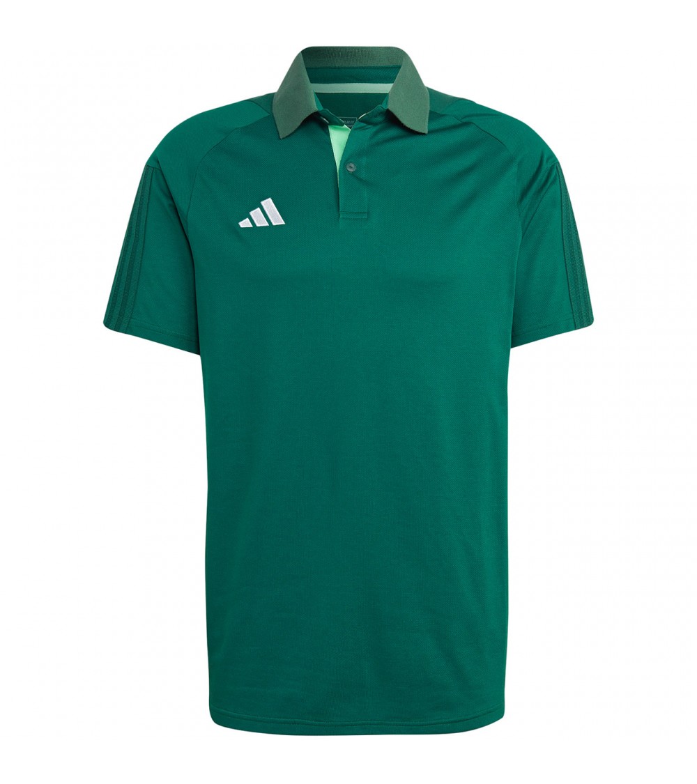 Koszulka męska adidas Tiro 23 Competition Polo zielona HU1345