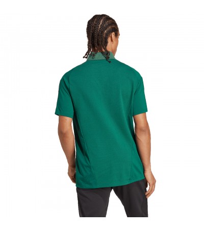 Koszulka męska adidas Tiro 23 Competition Polo zielona HU1345