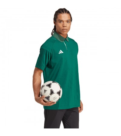 Koszulka męska adidas Tiro 23 Competition Polo zielona HU1345
