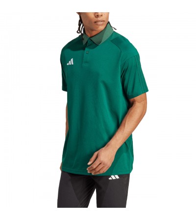 Koszulka męska adidas Tiro 23 Competition Polo zielona HU1345