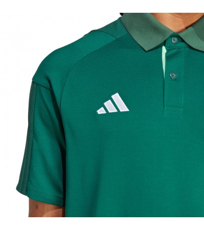 Koszulka męska adidas Tiro 23 Competition Polo zielona HU1345