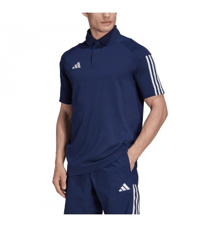 Koszulka męska adidas Tiro 23 Competition Polo granatowa HK8052