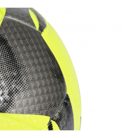 Piłka nożna adidas Tiro League Thermally Bonded żółto-czarna HZ1295