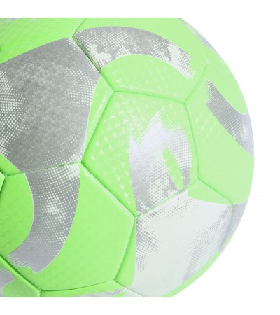 Piłka nożna adidas Tiro League Thermally Bonded zielono-szara HZ1296