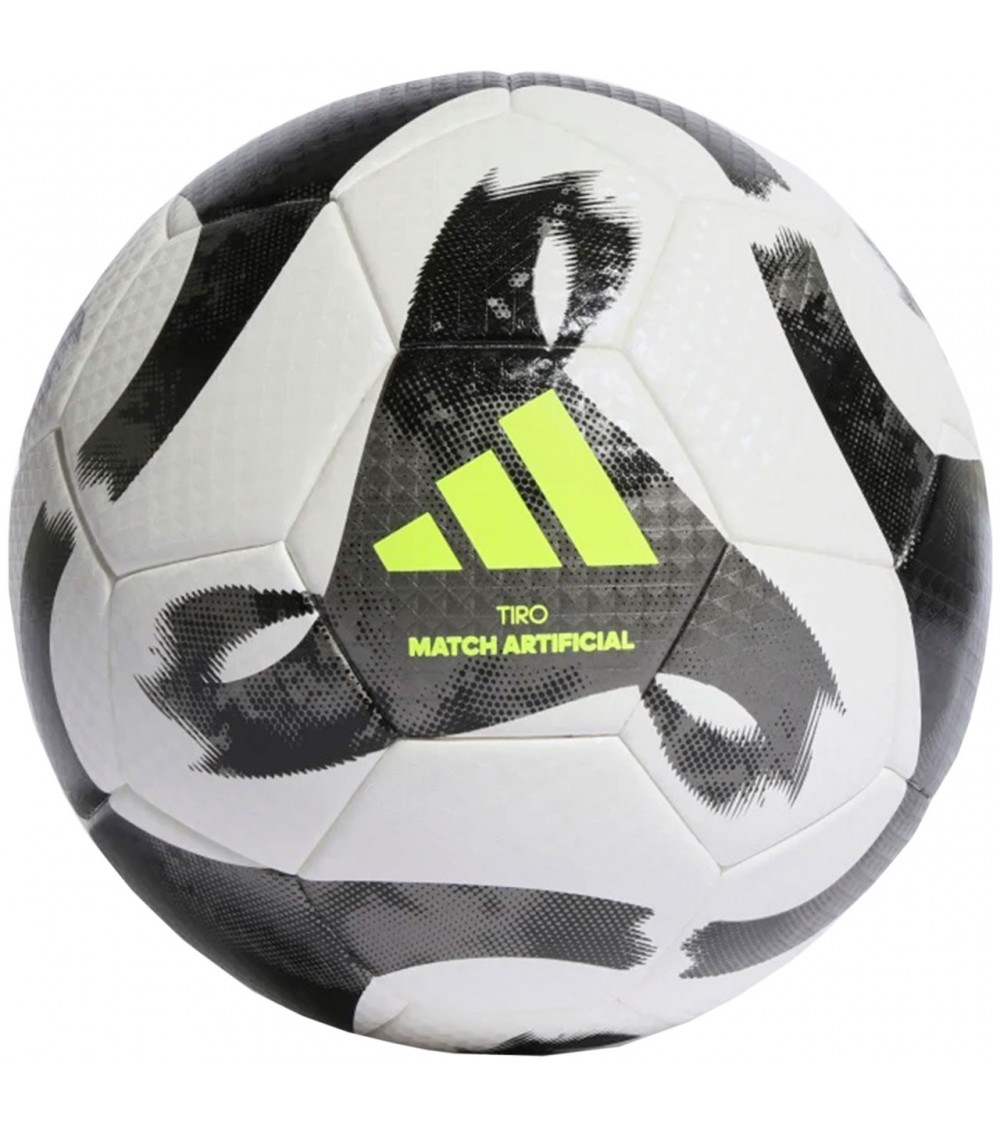Piłka nożna adidas Tiro League Artificial Ground biało-czarna HT2423