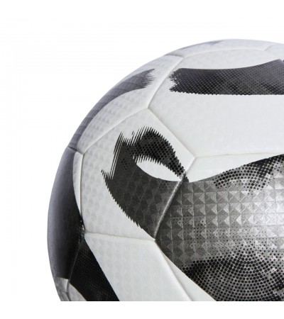 Piłka nożna adidas Tiro League Artificial Ground biało-czarna HT2423