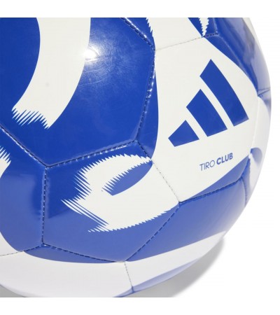 Piłka nożna adidas Tiro Club niebiesko-biała HZ4168