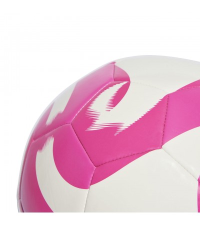Piłka nożna adidas Tiro Club biało-różowa HZ6913