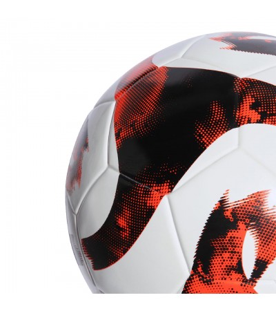 Piłka nożna adidas Tiro Junior 290 League biało-czerwona HT2424