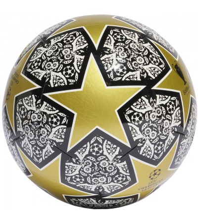 Piłka nożna adidas UCL Club Istanbul czarno-biało-złota HZ6925