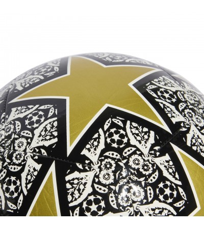 Piłka nożna adidas UCL Club Istanbul czarno-biało-złota HZ6925