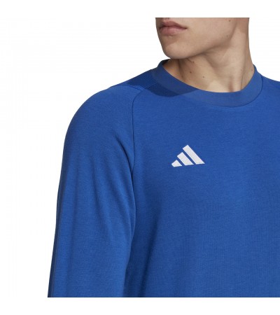 Bluza męska adidas Tiro 23 Competition Crew niebieska HU1325