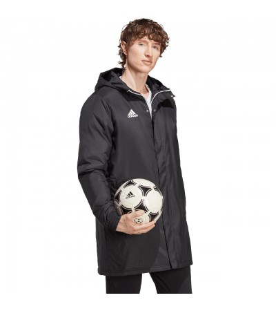 Kurtka męska adidas Entrada 22 Stadium czarna IB6076