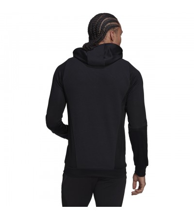 Bluza męska adidas Tiro 23 Competition Hoodie czarna HE5648