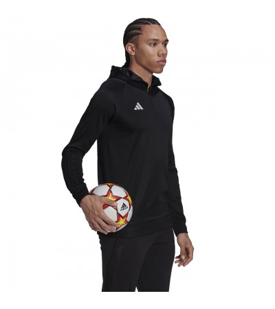 Bluza męska adidas Tiro 23 Competition Hoodie czarna HE5648