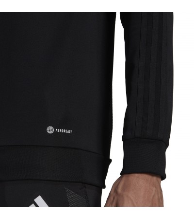 Bluza męska adidas Tiro 23 Competition Hoodie czarna HE5648