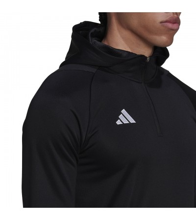 Bluza męska adidas Tiro 23 Competition Hoodie czarna HE5648