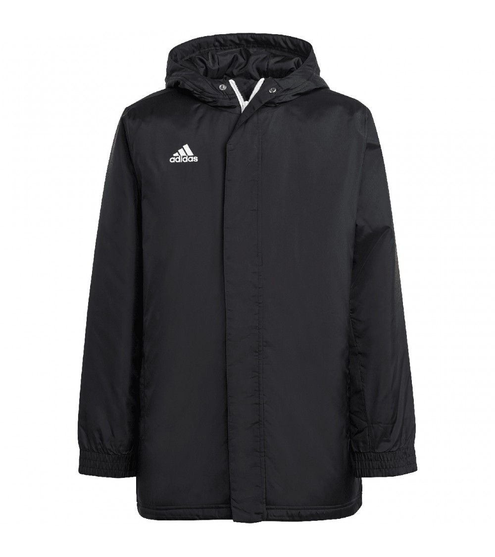 Kurtka dla dzieci adidas Entrada 22 Stadium czarna IB6078