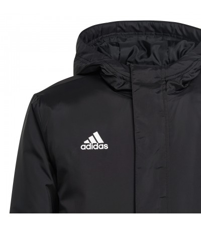 Kurtka dla dzieci adidas Entrada 22 Stadium czarna IB6078