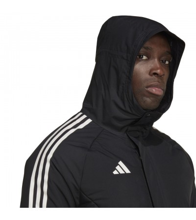 Kurtka męska adidas Condivo 22 Stadium Parka czarna HT2538