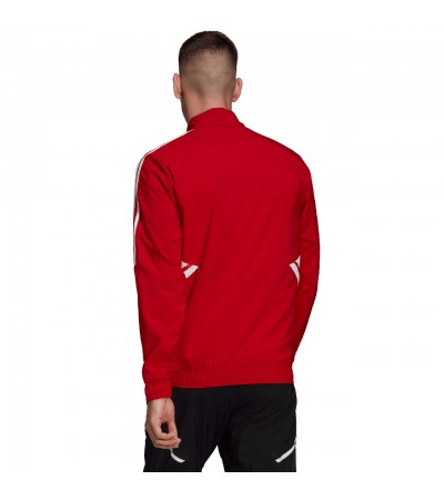 Bluza męska adidas Condivo 22 Presentation czerwona HA6238