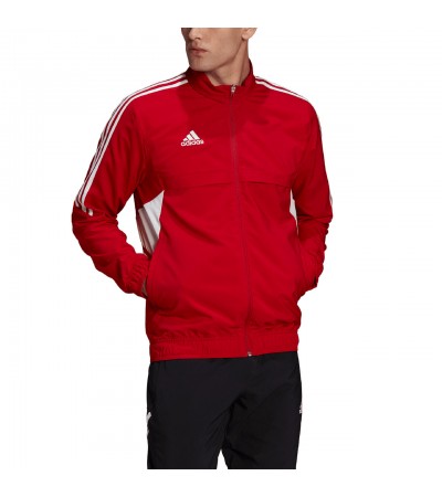 Bluza męska adidas Condivo 22 Presentation czerwona HA6238