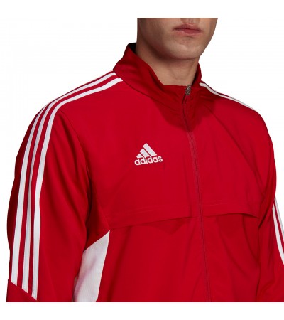 Bluza męska adidas Condivo 22 Presentation czerwona HA6238