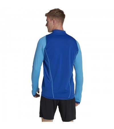 Bluza męska adidas Tiro 23 Competition Training Top niebieska HU1309