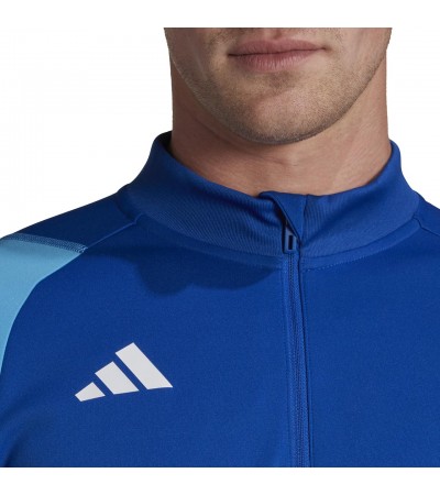 Bluza męska adidas Tiro 23 Competition Training Top niebieska HU1309