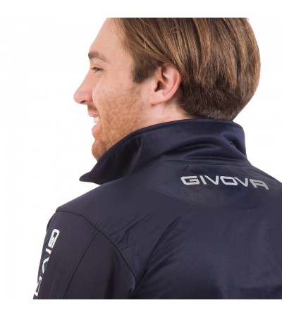 Dres Givova Tuta Visa Triacetato granatowo-biały TR018 0403