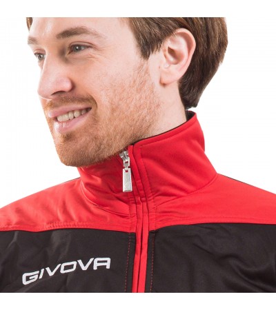 Dres Givova Tuta Visa Triacetato czerwono-czarny TR018 1210