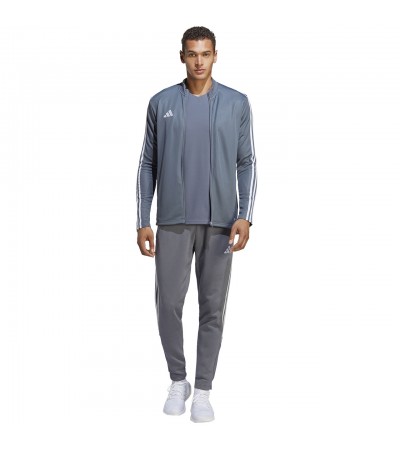 Spodnie męskie adidas Tiro 23 League Sweat Tracksuit Bottoms szare HZ3019