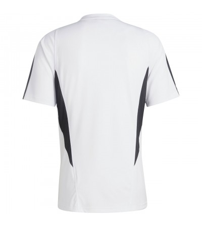 Koszulka męska adidas Tiro 23 Competition Jersey biało-czarna  IC4565