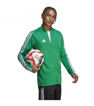 Bluza męska adidas Tiro 23 League Training Track Top zielona IC7875