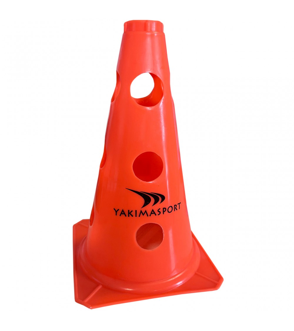 Pachołek z otworami Yakima Sport 23 cm pomarańczowy 100604