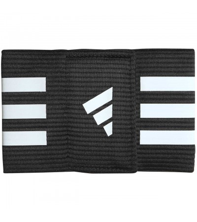 Opaska kapitana adidas Tiro League OSFM czarno-biała HS9766