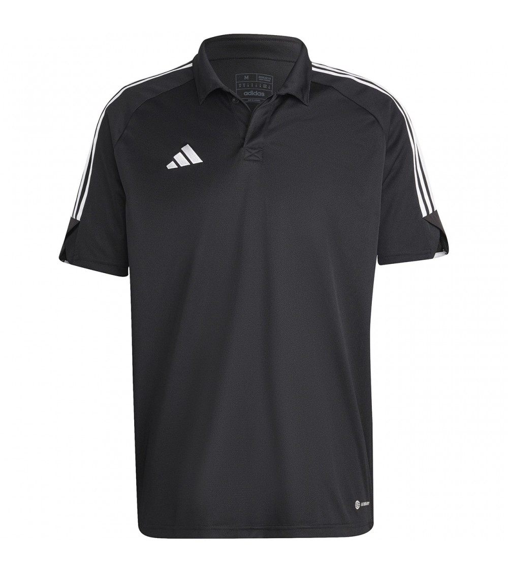 Koszulka męska adidas Tiro 23 League Polo czarna HS3578