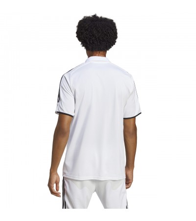 Koszulka męska adidas Tiro 23 League Polo biała HS3580