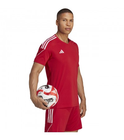 Koszulka męska adidas Tiro 23 League Jersey czerwona HT6128
