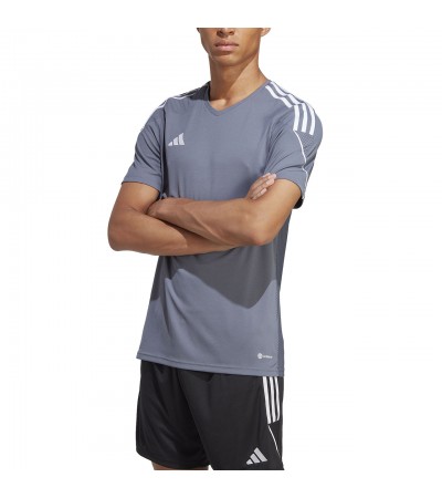 Koszulka męska adidas Tiro 23 League Jersey szara IC7478