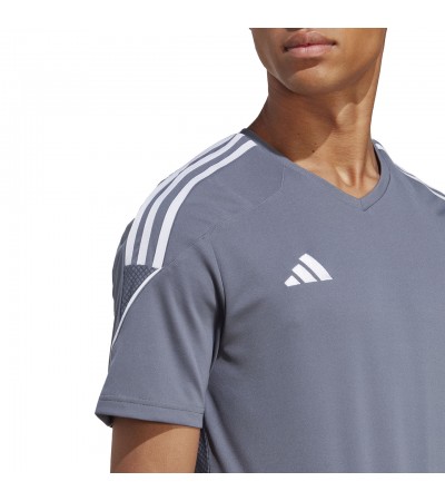 Koszulka męska adidas Tiro 23 League Jersey szara IC7478