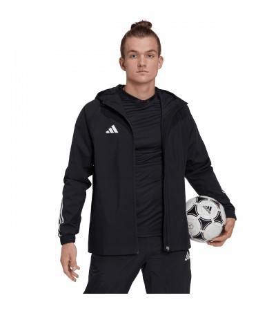 Kurtka męska adidas Tiro 23 Competition All-Weather czarna HK7656
