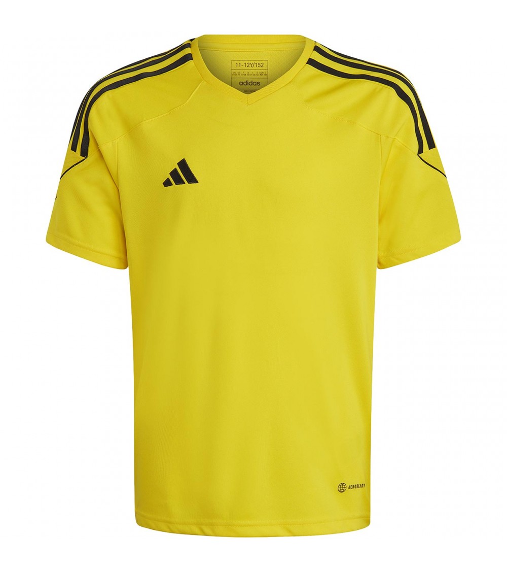 Koszulka dla dzieci adidas Tiro 23 League Jersey żółta HS0535