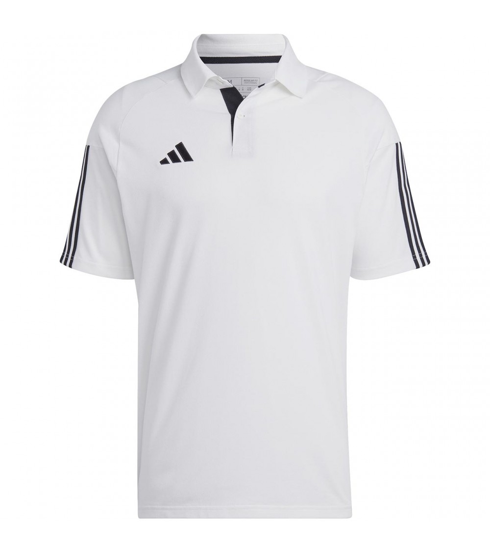 Koszulka męska adidas Tiro 23 Competition Polo biała IC4575