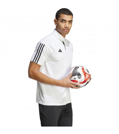 Koszulka męska adidas Tiro 23 Competition Polo biała IC4575