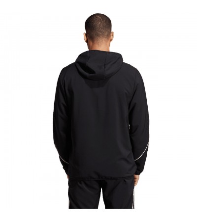 Kurtka męska adidas Tiro 23 League Windbreaker czarna HZ9066